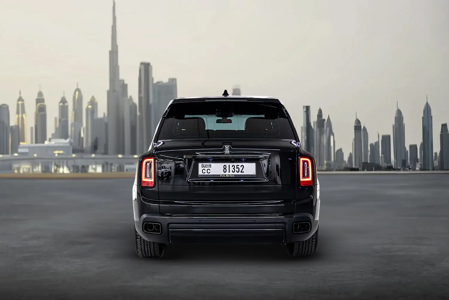 Rolls Royce Cullinan Rent Dubai - Black